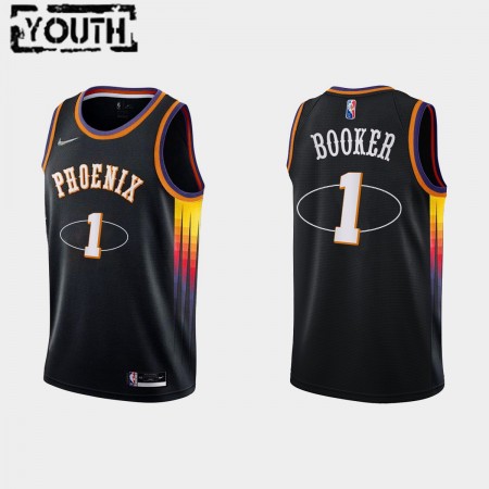 Kinder NBA Phoenix Suns Trikot Devin Booker 1 Nike 2021-2022 City Edition Swingman